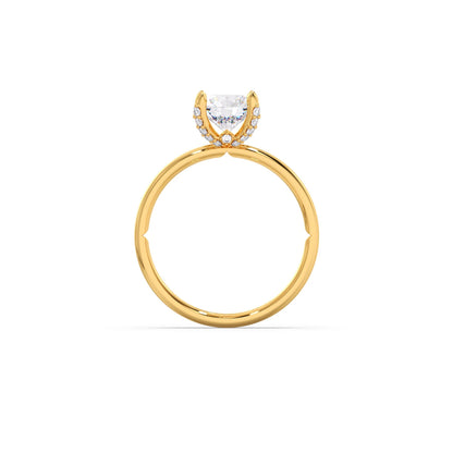 1.31 cts Round Brilliant Solitaire Ring