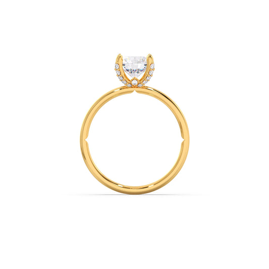 1.31 cts Round Brilliant Solitaire Ring