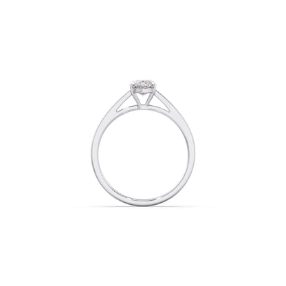 Solitaire Marquise Shape Diamond Engagement Ring - 1.00 Cts
