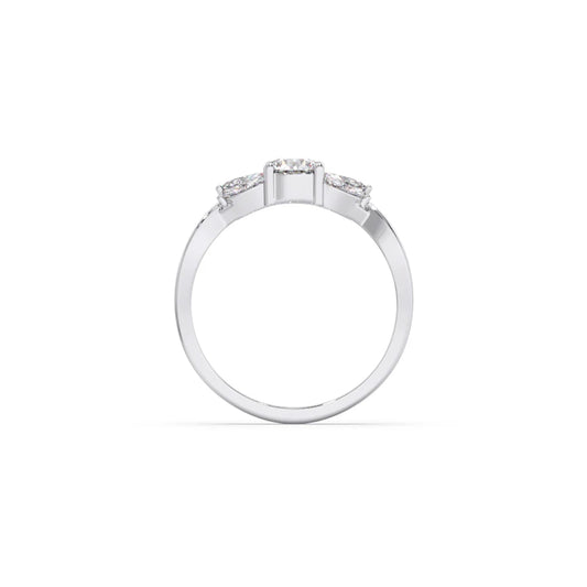 Twisted Vine Diamond Ring
