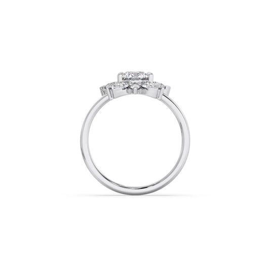 Celestial Flower Diamond Ring