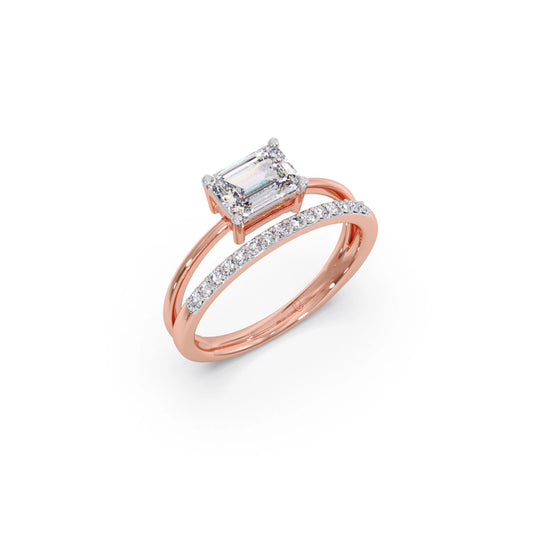 Eternal Glow Solitaire Engagement Ring