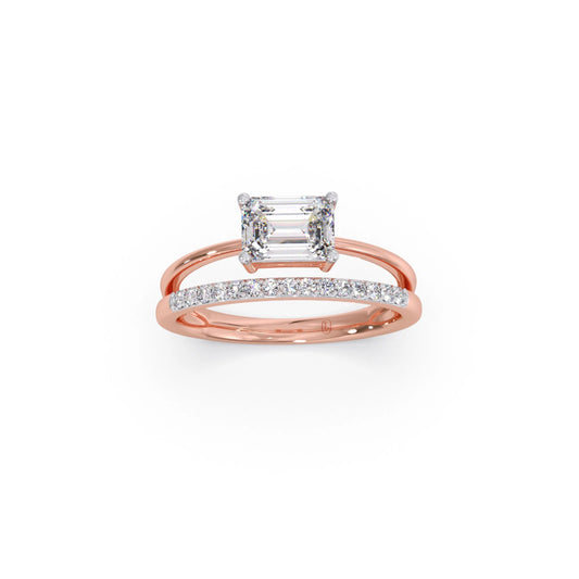 Eternal Glow Solitaire Engagement Ring