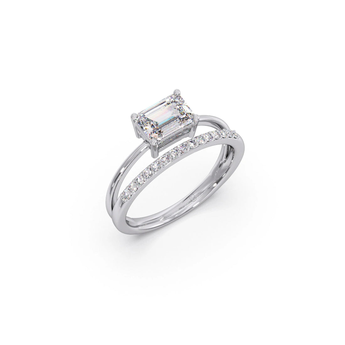 Eternal Glow Solitaire Engagement Ring