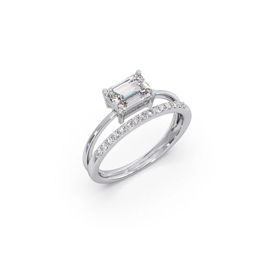 Eternal Glow Solitaire Engagement Ring