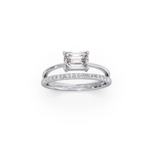 Eternal Glow Solitaire Engagement Ring