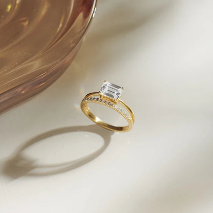 Eternal Glow Solitaire Engagement Ring