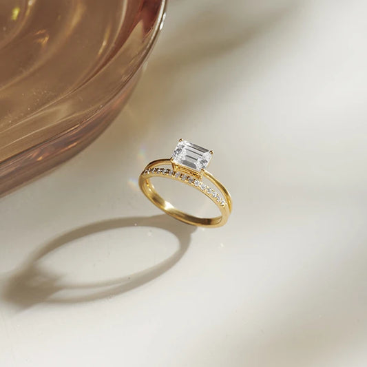 Eternal Glow Solitaire Engagement Ring