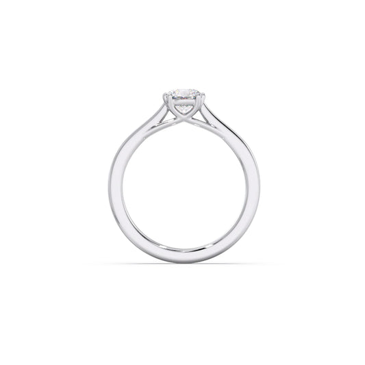Four Prong Round Solitaire Ring 5.30mm