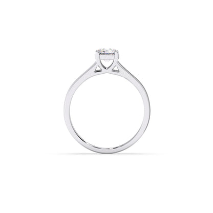 Four Prong Men's Solitaire engagement Band 6.20mm