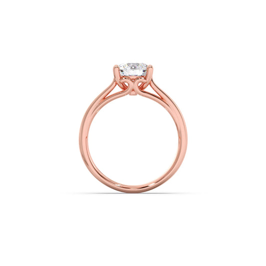 Four Prong Round Solitaire Ring 7.50mm