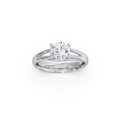 Four Prong Round Solitaire Ring 7.50mm
