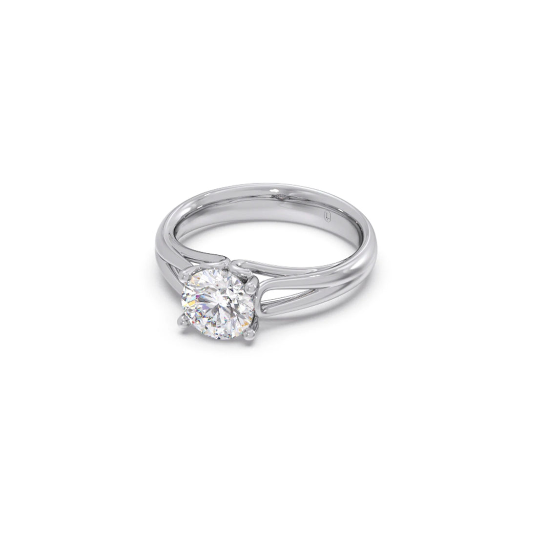 Four Prong Round Solitaire Ring 7.50mm