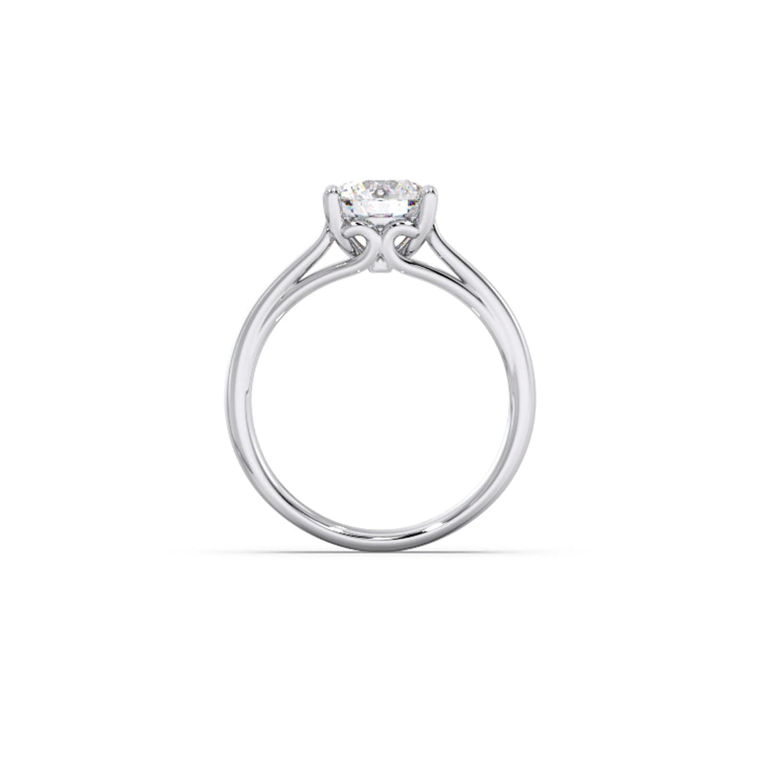Four Prong Round Solitaire Ring 7.50mm