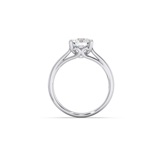 Four Prong Round Solitaire Ring 7.50mm