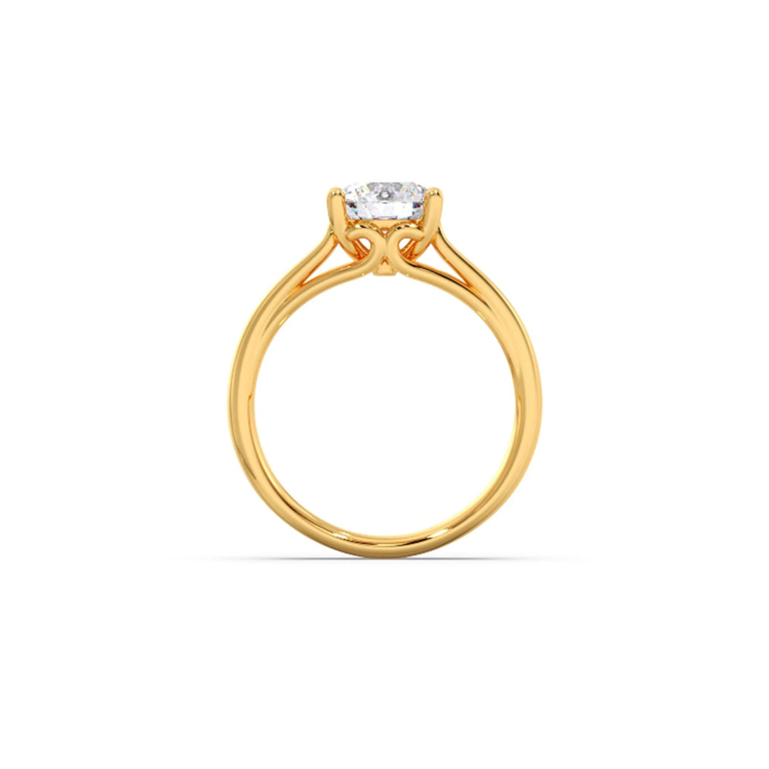 Four Prong Round Solitaire Ring 7.50mm