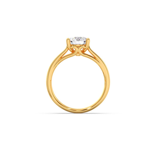 Four Prong Round Solitaire Ring 7.50mm