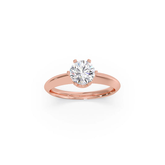 Six Prong Solitaire Engagement Ring 6.80mm