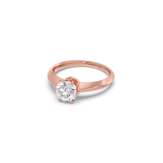 Six Prong Solitaire Engagement Ring 6.80mm