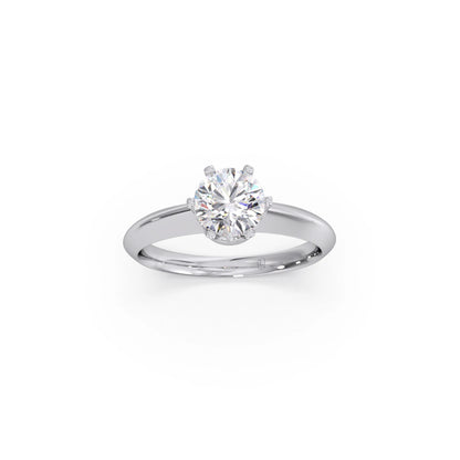 Six Prong Solitaire Engagement Ring 6.80mm