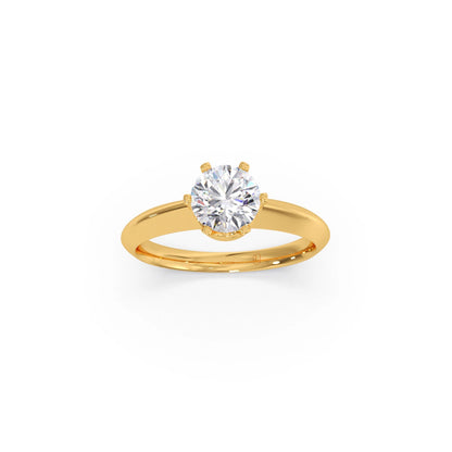Six Prong Solitaire Engagement Ring 6.80mm