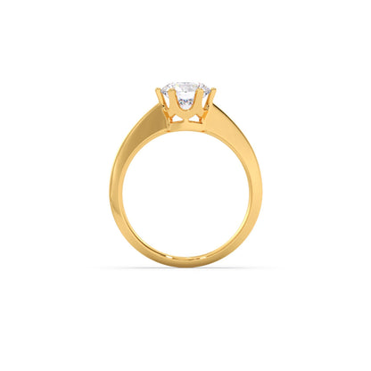 Six Prong Solitaire Engagement Ring 6.80mm