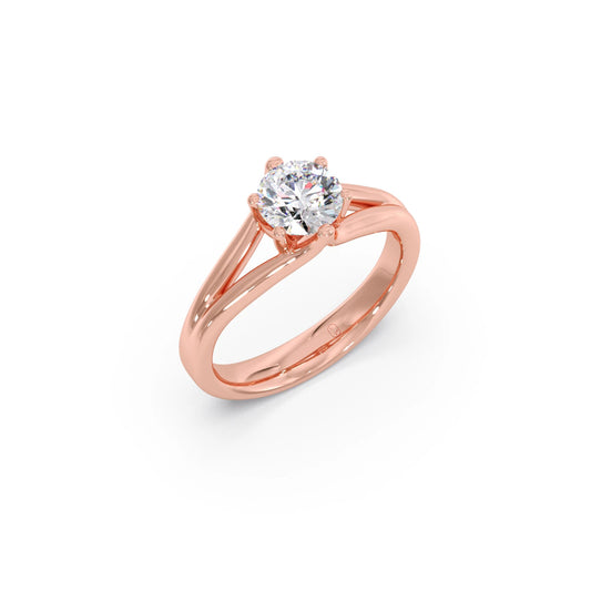 Oval Halo Diamond Engagement Ring