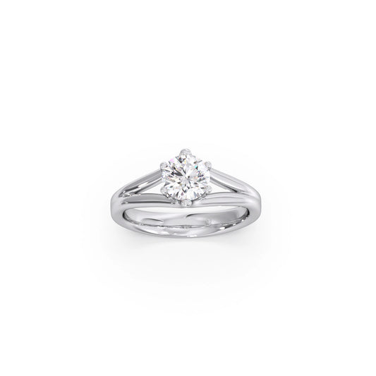 Oval Halo Diamond Engagement Ring
