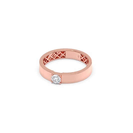 Classic Prong-Set Men's Band
