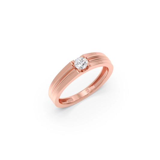 Men’s Classic Solitaire Engagement Ring