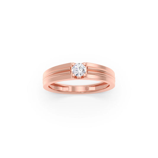 Men’s Classic Solitaire Engagement Ring