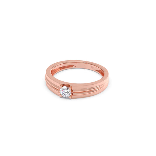 Men’s Classic Solitaire Engagement Ring