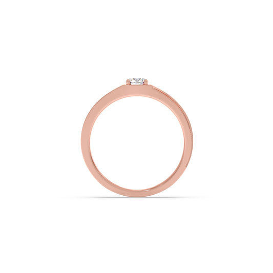 Men’s Classic Single Stone Band