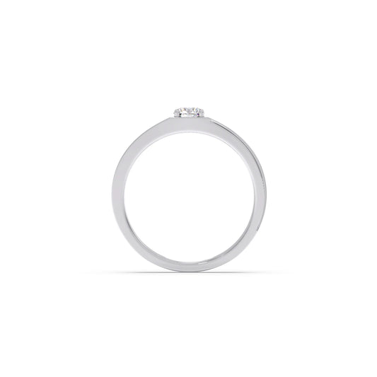 Men’s Classic Single Stone Band