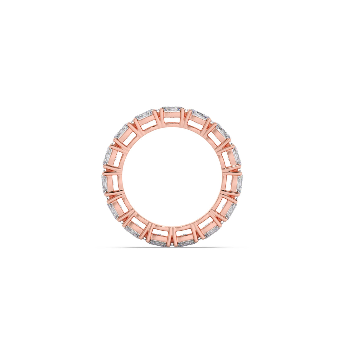 Oval Cut Eternity Band – 4.30 MM