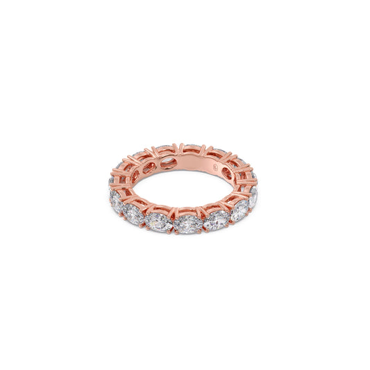 Oval Cut Eternity Band – 4.30 MM
