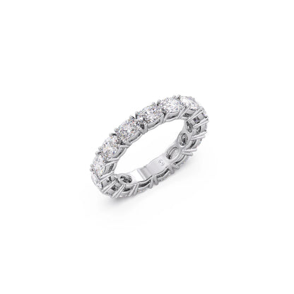 Oval Cut Eternity Band – 4.30 MM