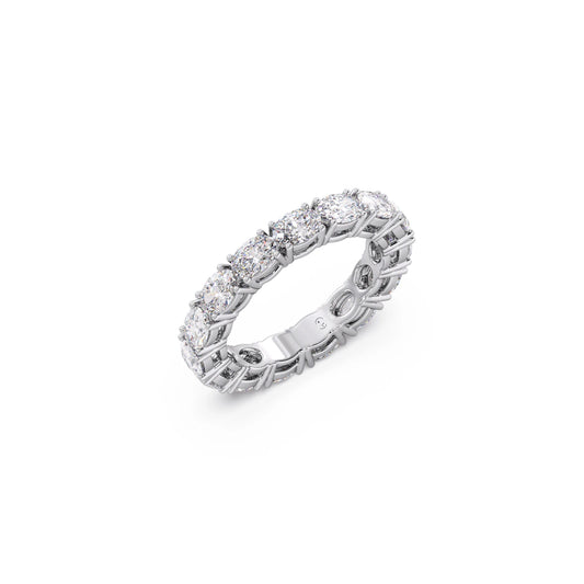 Oval Cut Eternity Band – 4.30 MM