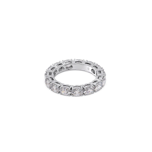 Oval Cut Eternity Band – 4.30 MM