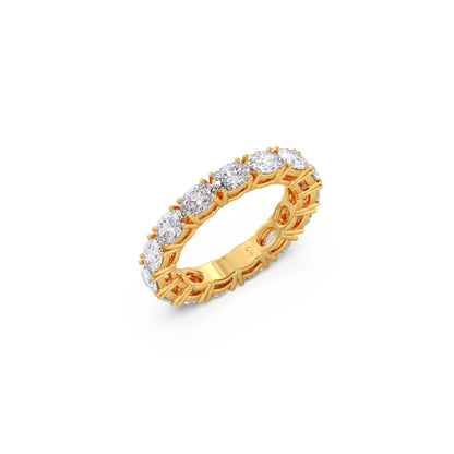 Oval Cut Eternity Band – 4.30 MM