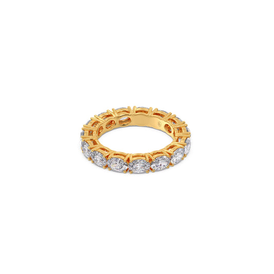 Oval Cut Eternity Band – 4.30 MM