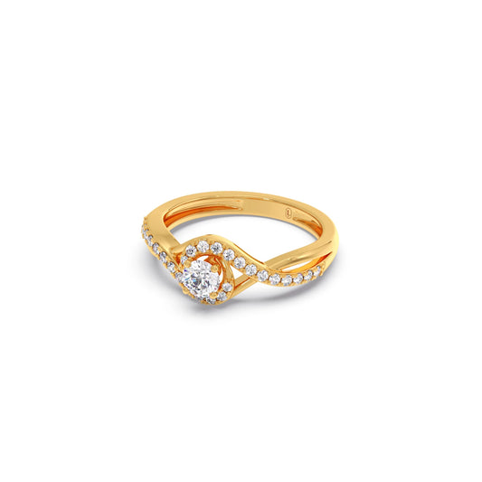 Round-Cut Solitaire Engagement Ring