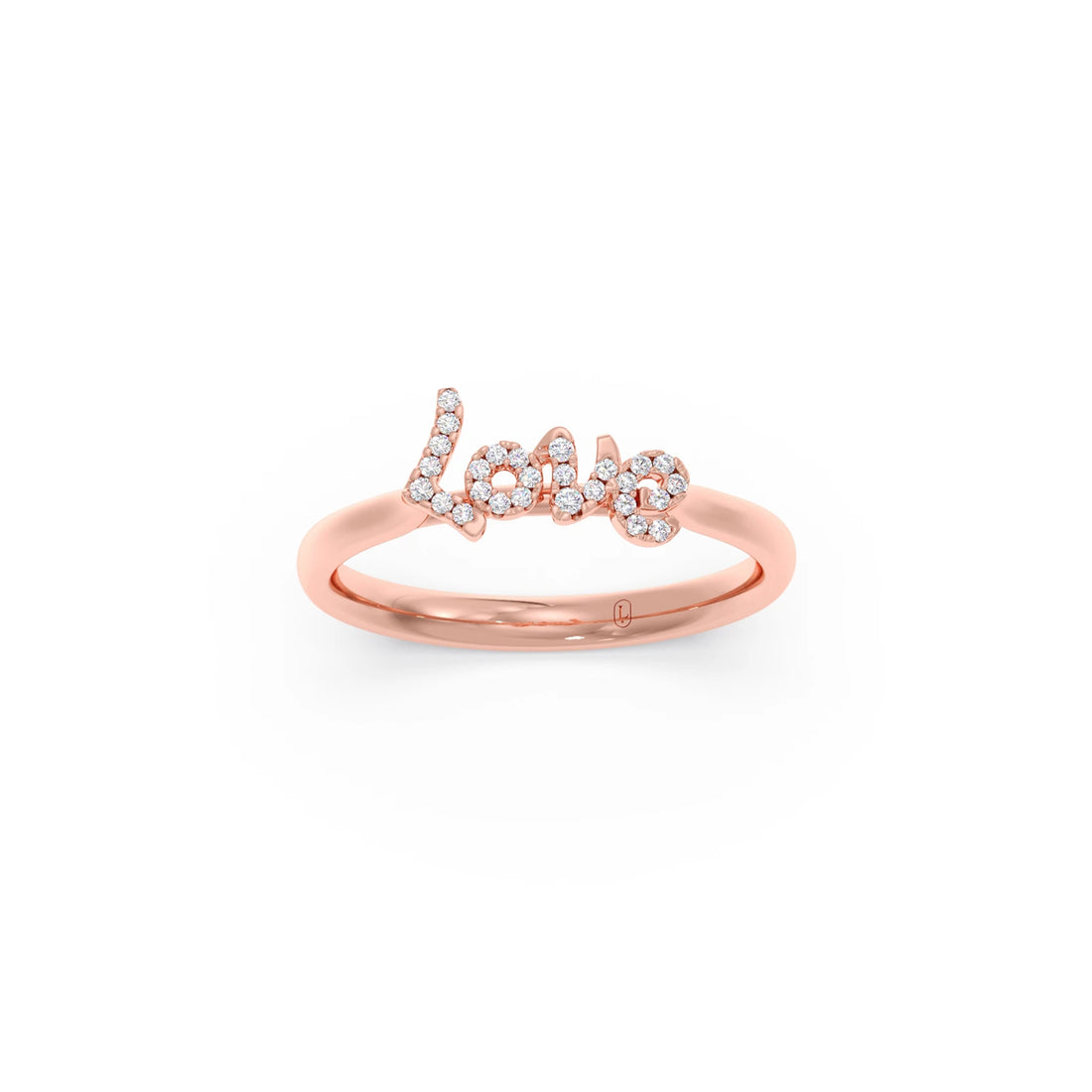 Delicate Love Diamond Ring