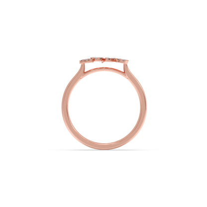 Delicate Love Diamond Ring