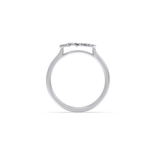 Delicate Love Diamond Ring