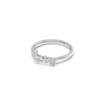Delicate Love Diamond Ring