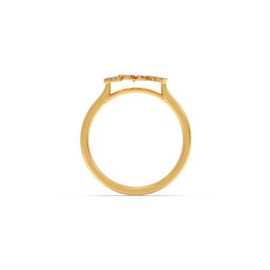 Delicate Love Diamond Ring