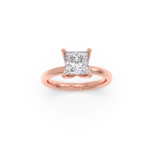 Princess Cut Solitaire Engagement Ring