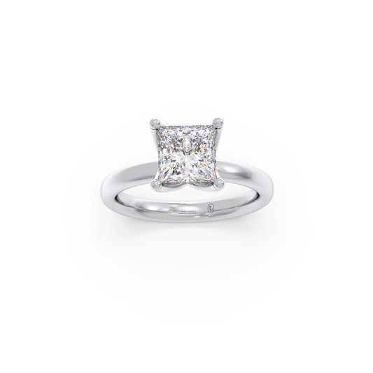 Princess Cut Solitaire Engagement Ring