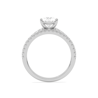 Stackable Pear- Cut Engagement Ring